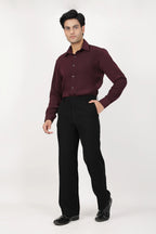 Japanese Fabric Shirt - Wine