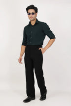 Japanese Fabric Shirt - Bottle Green