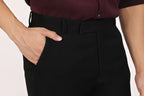 Japanese Bootcut Trousers - Black