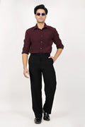 FORMAN Japanese Fabric Straight Fit Trousers