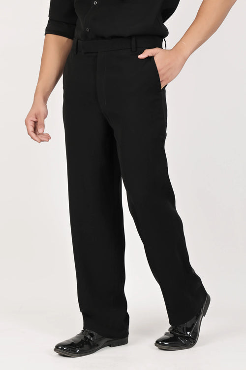 FORMAN Japanese Fabric Straight Fit Trousers